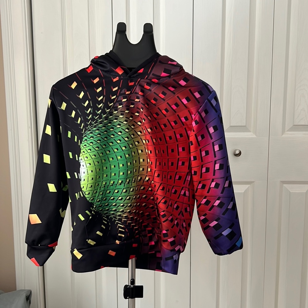 Funky Illusion Sweatshirt- boys hoodie